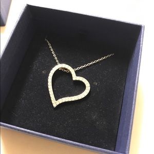 Swarovski heart necklace